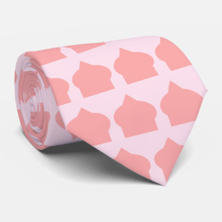 Rosa marokkanisches Musterdesign Krawatte