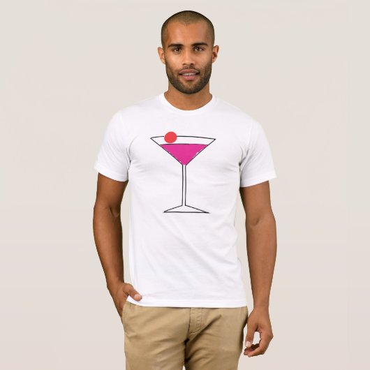 Rosa Martini T-Shirt (Vorne ganz)