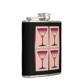 Rosa Martinis Flachmann (Rechts)