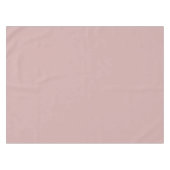 rosa Massiv Tischdecke (Vorderseite (Horizontal))