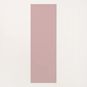 rosa Massiv Yogamatte (Rückseite)