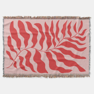 Rosa Matisse Leaf Modernes Minimalistisches Dekor Decke