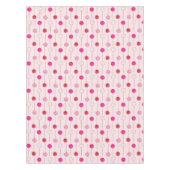 Rosa Mattiert Cake Pop Nachtisch Bäckerei Printmed Tischdecke (Vorderseite)