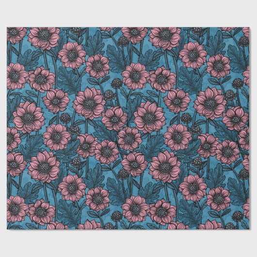 Rosa Mäuse Geschenkpapier (Flach)