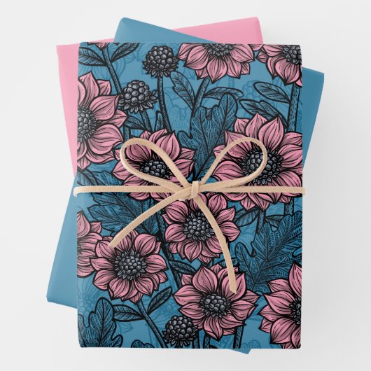 Rosa Mäuse Geschenkpapier Set (Beispiel)