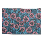 Rosa Mäuse Kissenbezug (Rückseite)