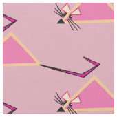 Rosa Mäuse Stoff (Nahaufnahme)