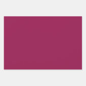 Rosa Mauve Zickzack Geschenkpapier Set (Vorderseite 3)