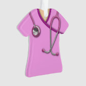 Rosa medizinisches scheuert sich ornament (Vorderseite)