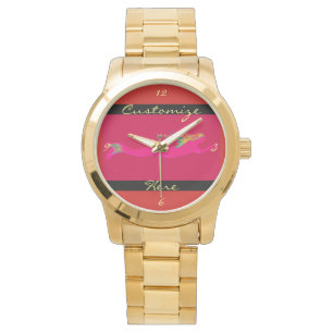 Rosa Meerjungfrau Armbanduhr