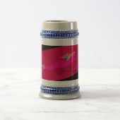 Rosa Meerjungfrau Bierglas (Mittel)