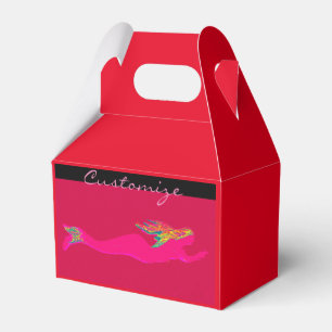 Rosa Meerjungfrau Geschenkschachtel