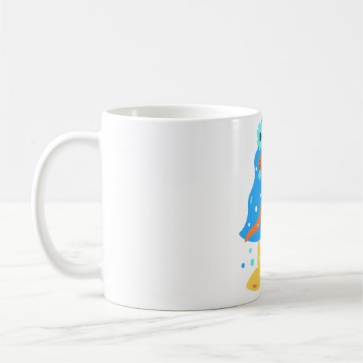 Rosa Meerjungfrau Kaffeetasse (Links)