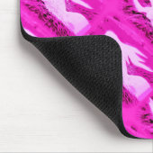 Rosa Meerjungfrau Mousepad (Ecke)