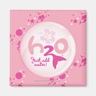 Rosa Meerjungfrau-Muster Magnet