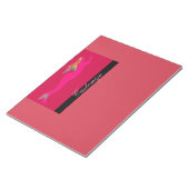 Rosa Meerjungfrau Notizblock (angewinkelt)