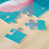 Rosa Meerjungfrau-Puzzlespiel Puzzle (Seite)