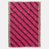 Rosa Meerjungfrauen Decke (Vorderseite Vertikal)