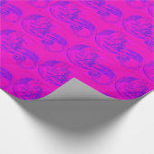 Rosa Meerjungfrauenpapier Geschenkpapier (Ecke)