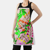 rosa mehrfarbige Tomatensorten Schürze (InSitu)