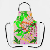 rosa mehrfarbige Tomatensorten Schürze (Vorderseite)