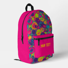 Rosa | Mehrfarbiger Chic Print Cut Sew Tasche