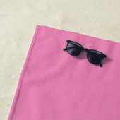 Rosa Meow Cat Strandtuch (Beispiel)