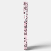 rosa Metamorphose-Design Case-Mate iPhone Hülle (Rückseite / Links)