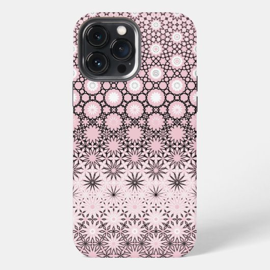 Rosa Metamorphose Design iPhone Hülle (Rückseite)