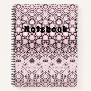 rosa Metamorphose-Design Notizblock