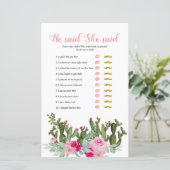 Rosa mexikanische Kakteen, sagte er, sie habe Spie (Stehend Vorderseite)