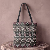 Rosa Midnight-Folk-Art Tasche