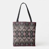 Rosa Midnight-Folk-Art Tasche (Rückseite)
