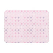 rosa Mikropunkte Magnet (Horizontal)