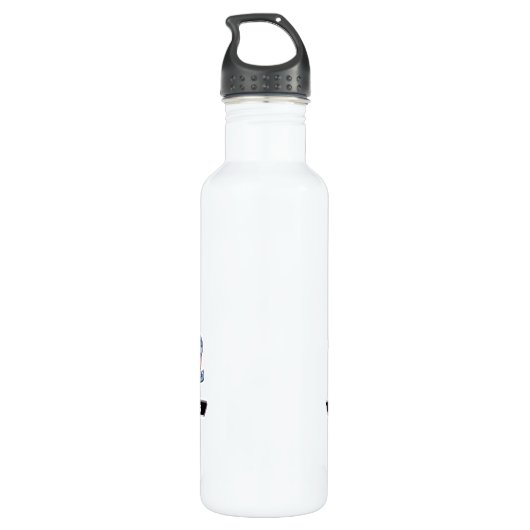 Rosa Mini Coopers S Trinkflasche (Rückseite)