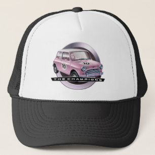Rosa Mini Coopers S Truckerkappe