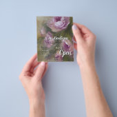 Rosa Miniatur-Rosengeschäft Flyer (Gruppe)