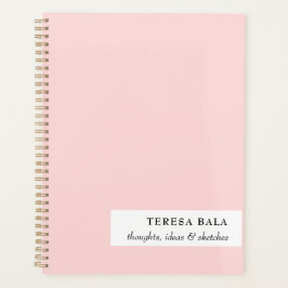 Rosa Minimalist 2026 Design Planer