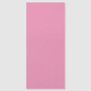 Rosa minimalistische magnetische Karte   Sanfter L