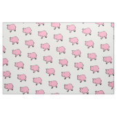 Rosa Minischwein-Gewebe Stoff (Fat Quarter (45,7 x 55,9 cm))