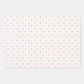 Rosa/Mint Feiertags-Geschenkpapierbögen Geschenkpapier Set (Vorderseite 3)