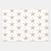 Rosa Mint Grün Stern Ornamente Weihnachten Geschenkpapier Set (Vorderseite 2)