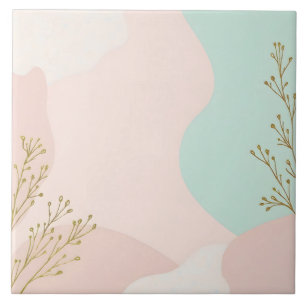 Rosa Minz Abstracte Trendige Kollektion Fliese