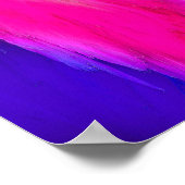 Rosa Mischung Poster (Ecke)