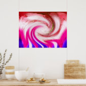 Rosa Mischung Poster (Küche)