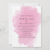 Rosa Mist | Einladung zur Hochzeit (Vorderseite)