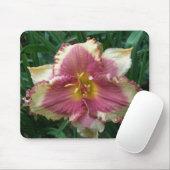 Rosa mit Augen Taglilie Mousepad (Mit Mouse)