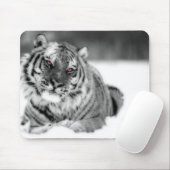 Rosa Mit Augen Tiger Mousepad (Mit Mouse)