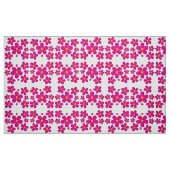 Rosa mit Blumenelement Stoff (Fat Quarter (45,7 x 55,9 cm))