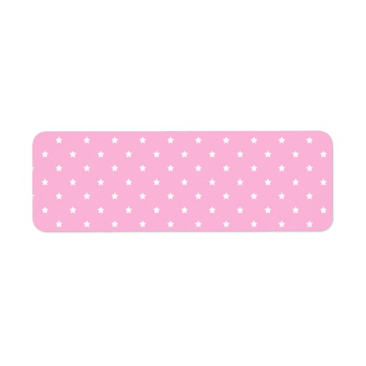 Rosa mit kleinen weißen Sternen. Custom (Vorne)